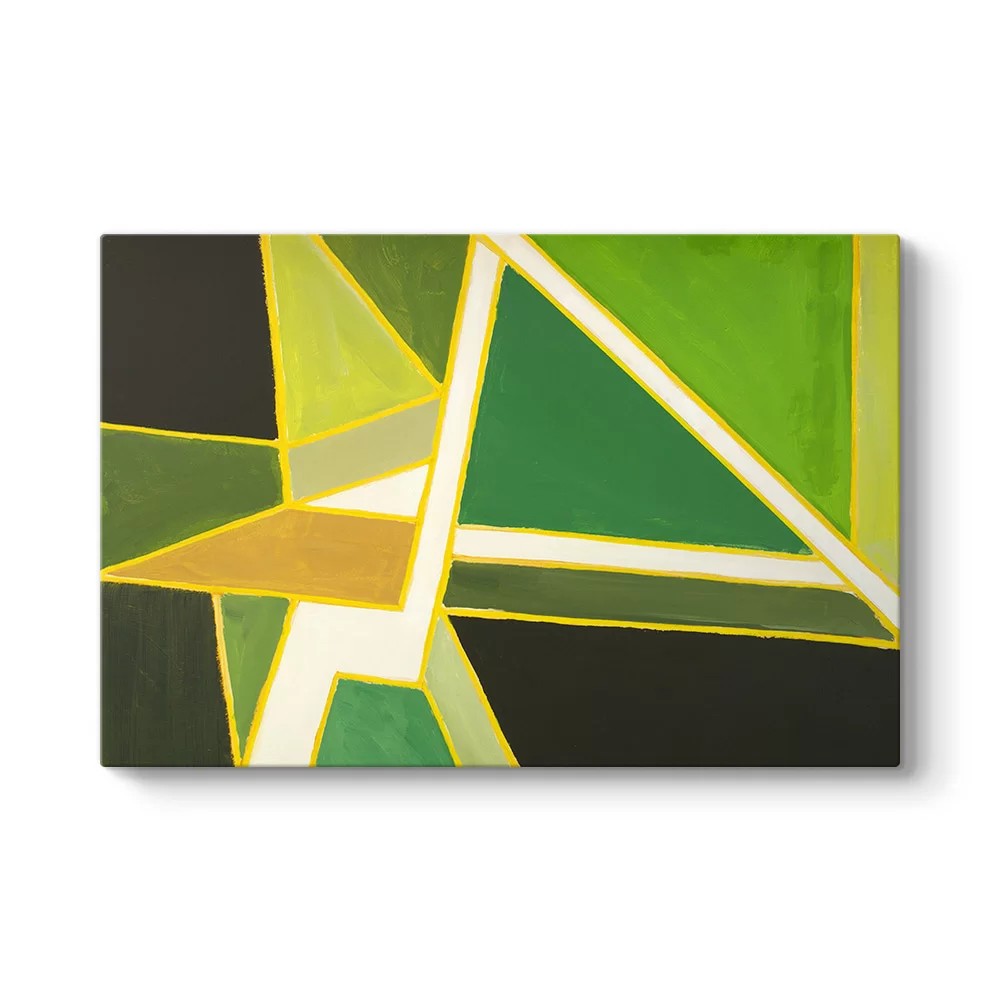 Green Pattern Tablosu - Model 1